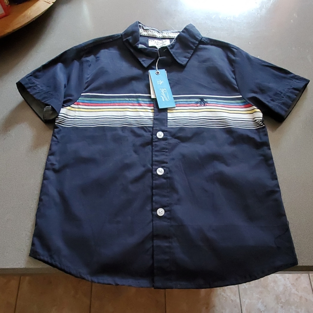 New Boy's Short Sleeve Dress Shirt